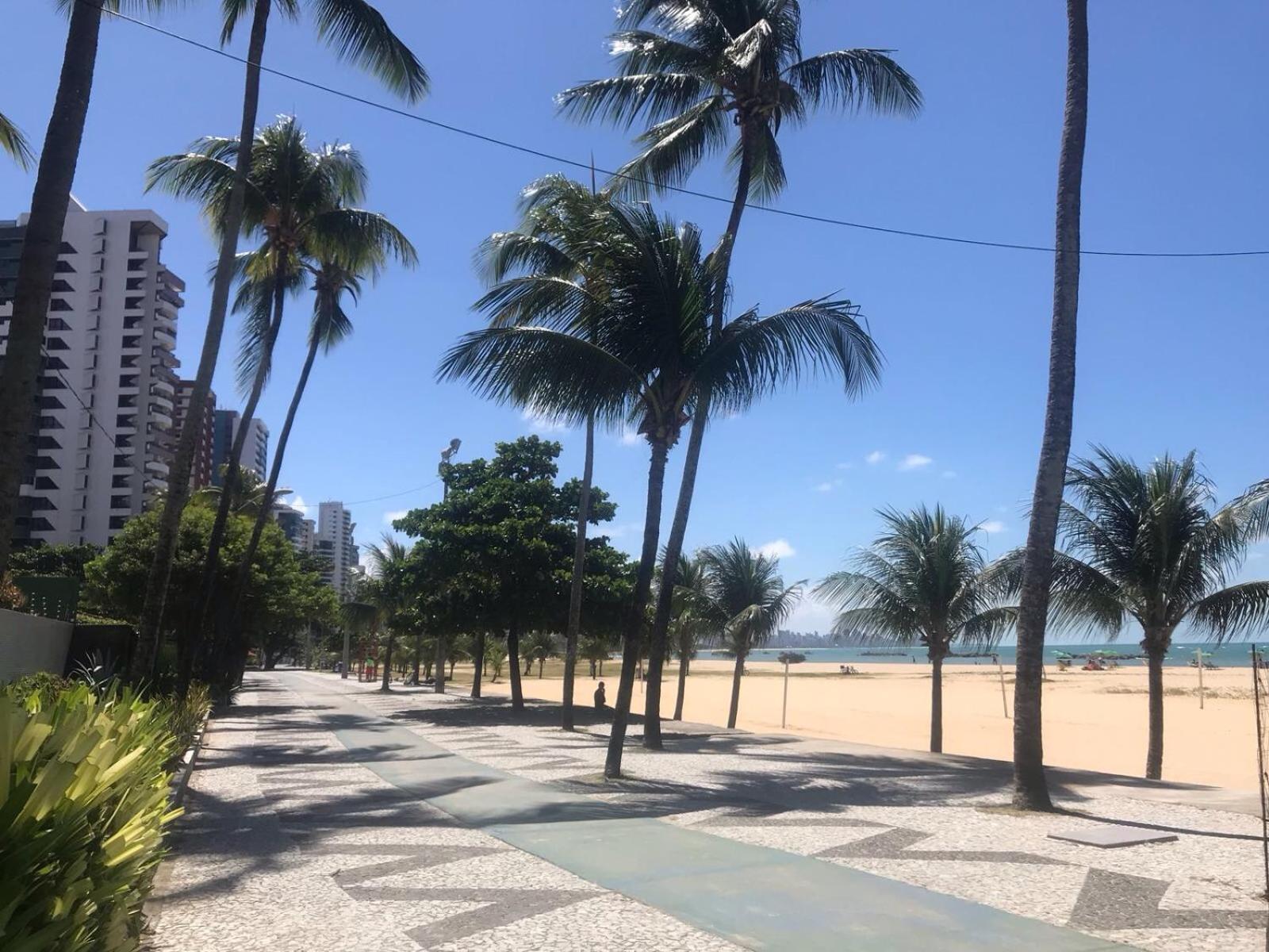 Apto 3 Quartos Pe Na Areia Prox De Recife Exteriér fotografie